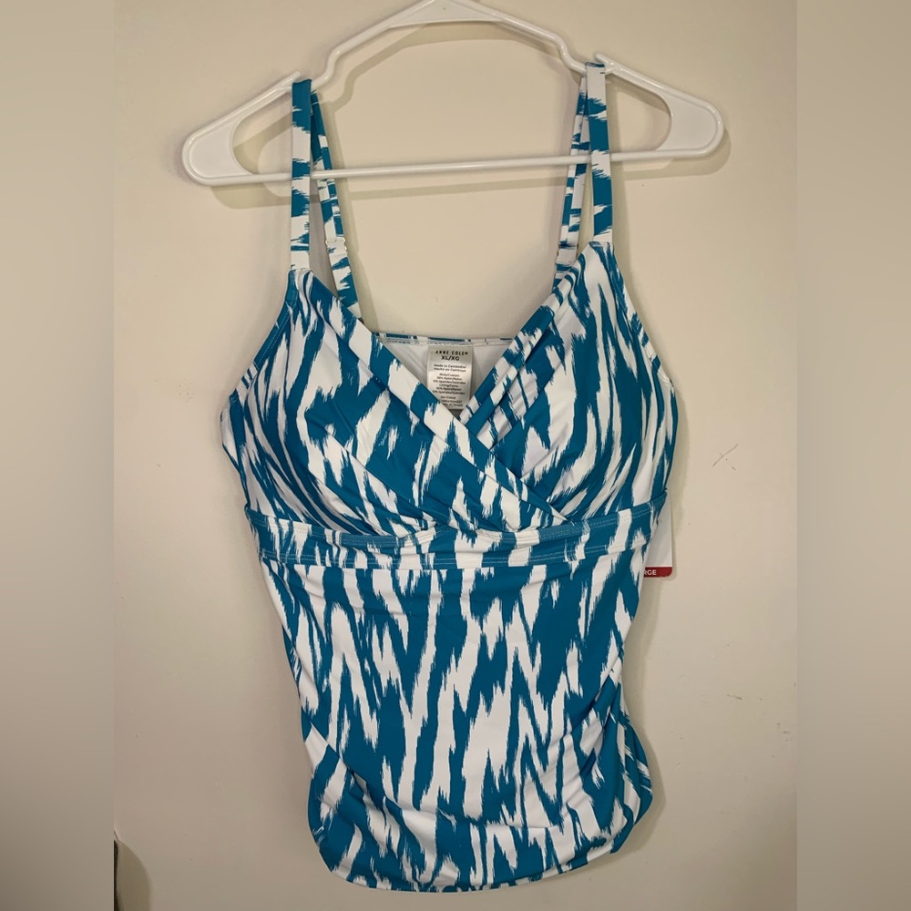 Anne Cole Women’s Swim Top Size XL